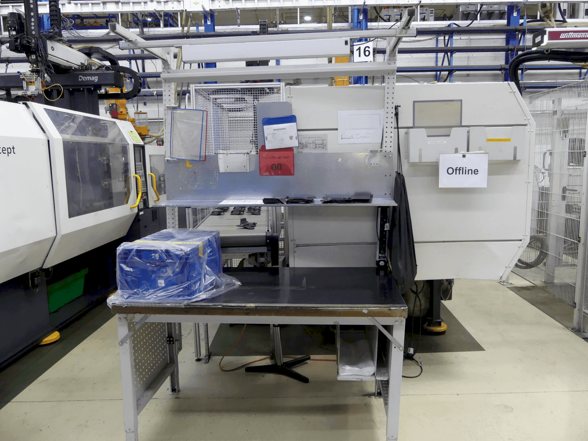 Front view of DEMAG Ergo-Tech 250-1450  machine