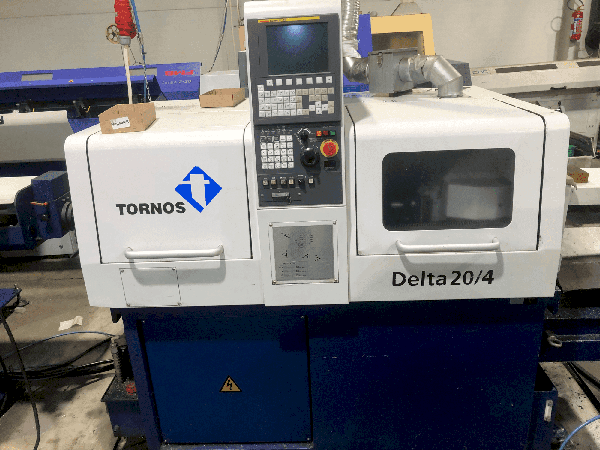 Front view of TORNOS TORNOS DELTA 20/4  machine