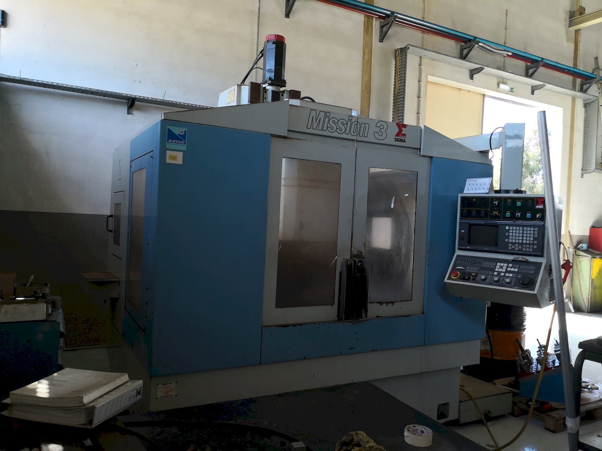 Front view of Sigma Mission 3  machine