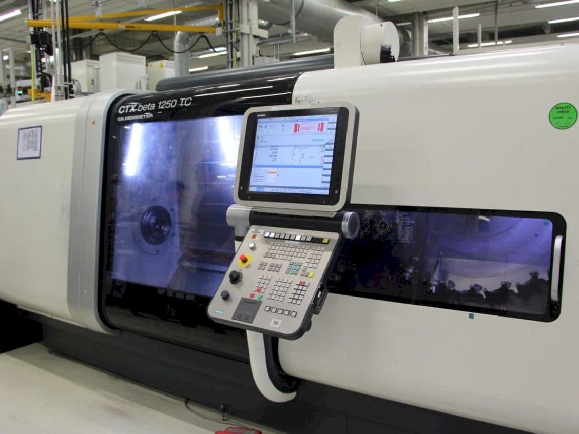 Front view of DMG MORI GILDEMEISTER CTX Beta 1250 TC  machine