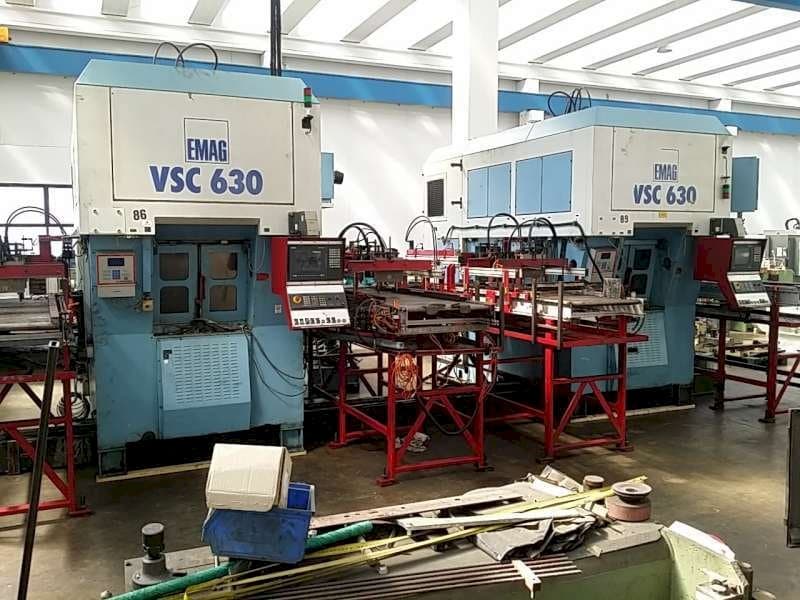 Left side view of EMAG VSC 630  machine