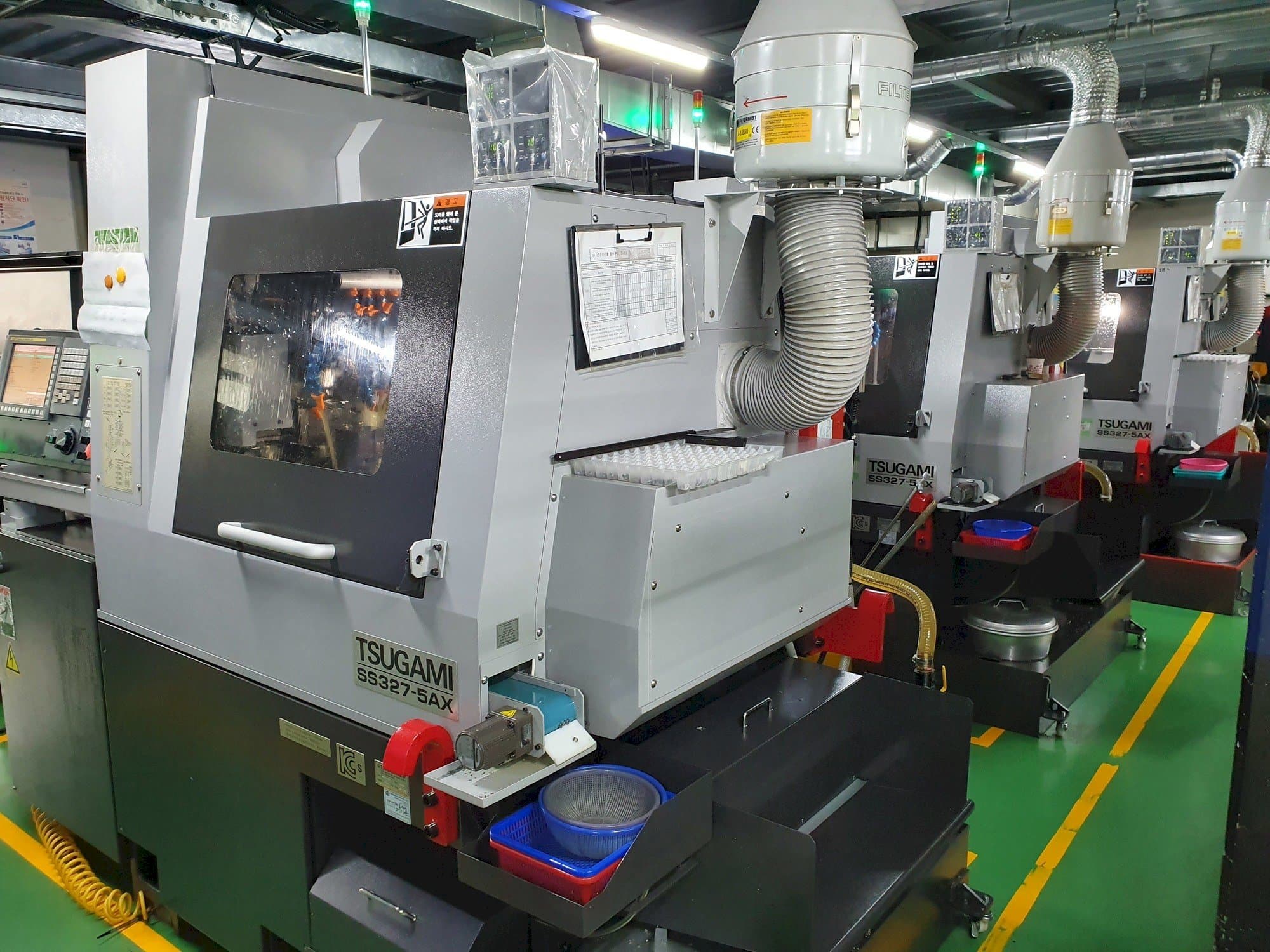 Front view of TSUGAMI SS327-5AX  machine