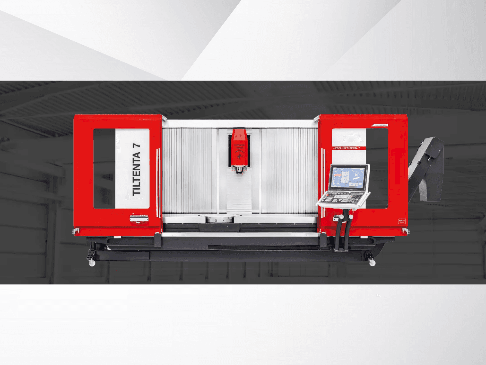 Front view of HEDELIUS Tiltenta 7  machine