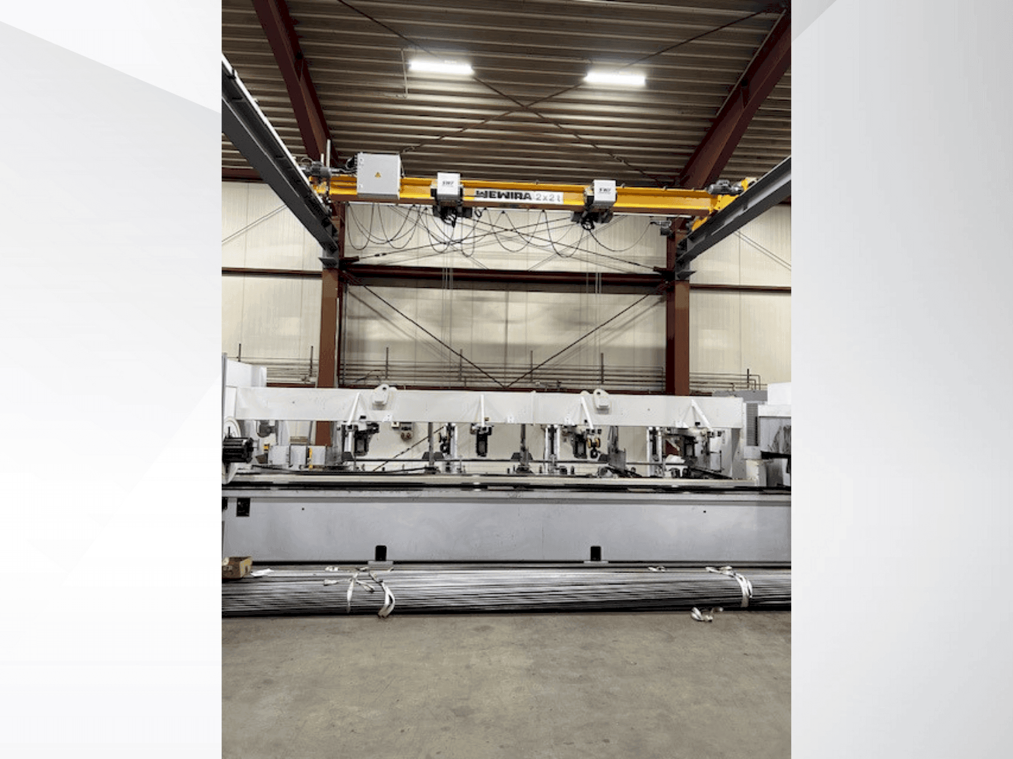 Front view of TRUMPF Tru Laser Tube 3000 Fiber  machine