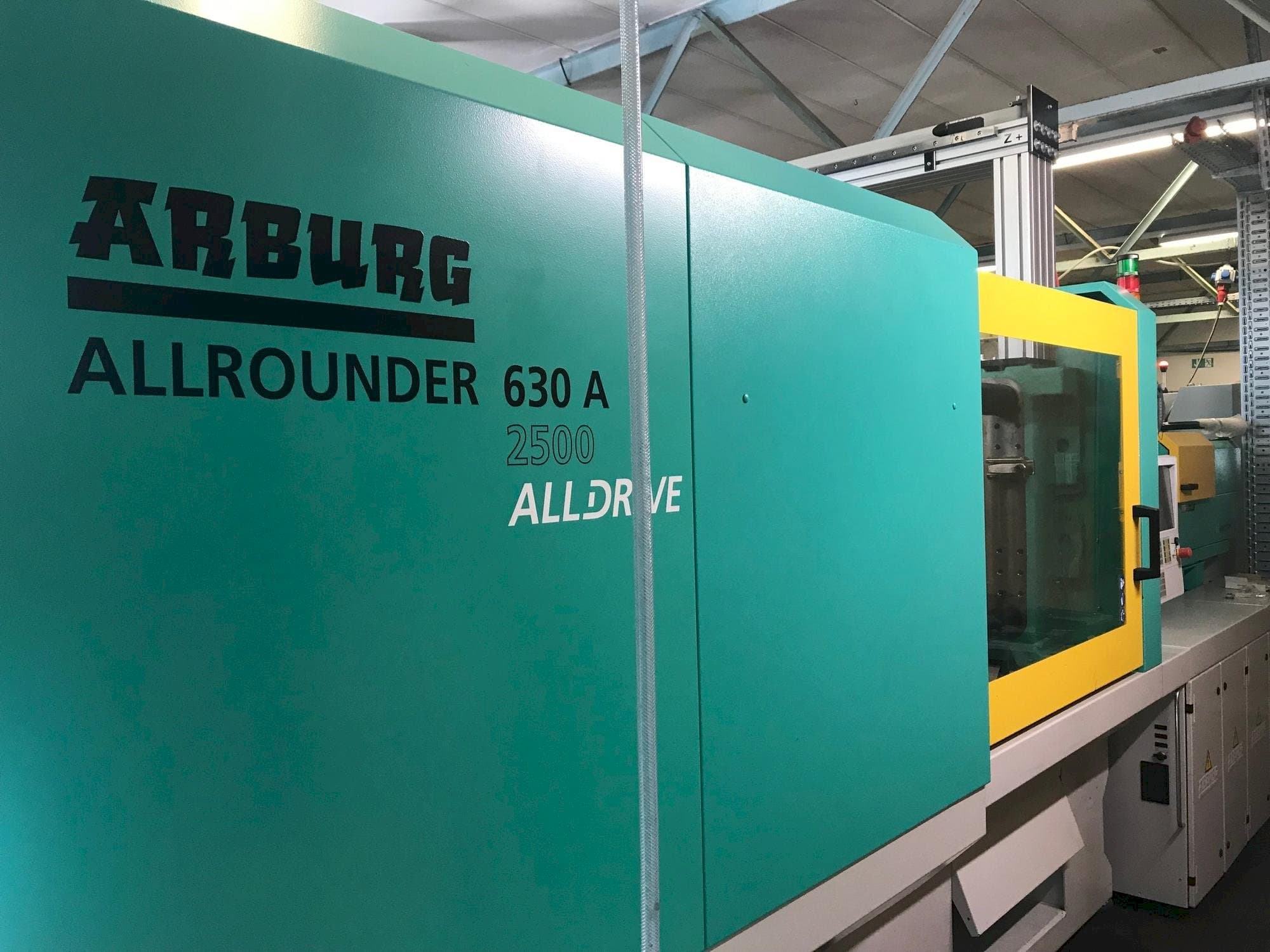 Front view of Arburg Allrounder 630 A 2500-800  machine