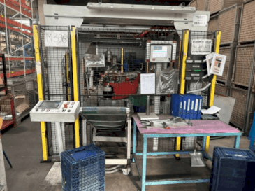 Front view of Transfluid DB 650 ST-SPS  machine