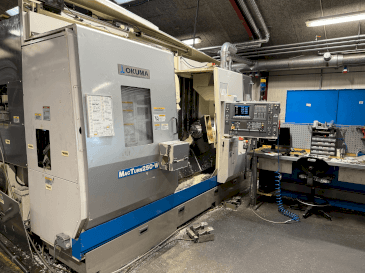 Front view of Okuma MacTurn 250-W  machine