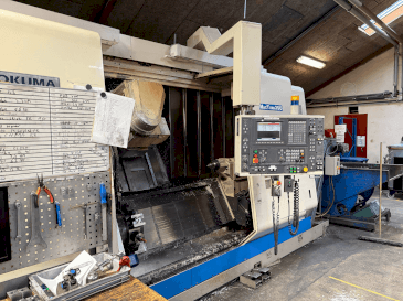 Front view of Okuma MacTurn 350  machine