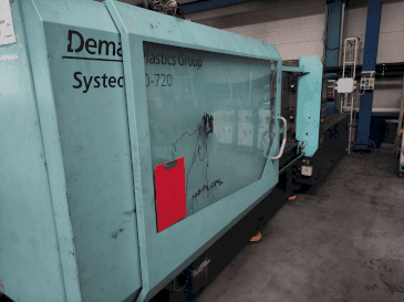 Front view of DEMAG Systec 350/720-1450  machine