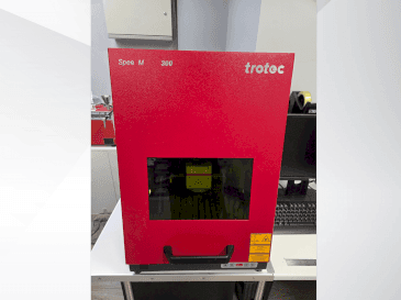 Front view of Trotec Speed marker 300  machine