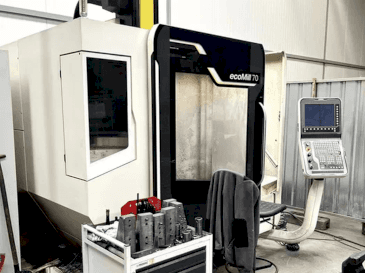 Front view of DMG MORI ecoMill 70  machine