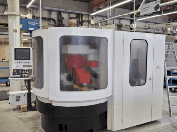 Front view of SAACKE UWIID  machine