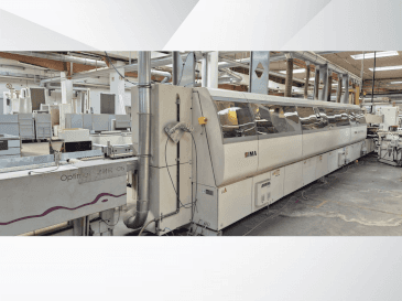 Front view of IMA Novimat Systems I/R75/1000  machine