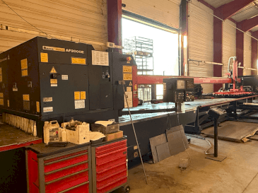 Front view of AMADA LC2415 alpha3  machine