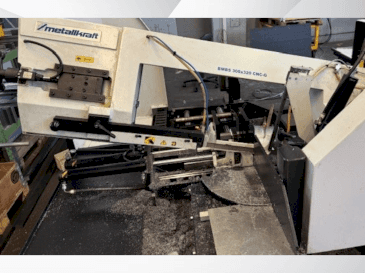 Front view of Metallkraft  BMBS 300X320  machine