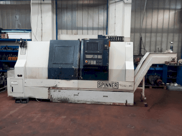 Front view of SPINNER TC 82 -MC  machine