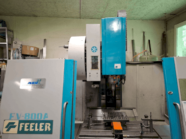 Front view of Feeler FV-800A  machine