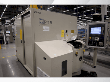Front view of PTR Strahltechnik EBW PS 4-1 60-6 CH  machine
