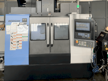 Front view of DOOSAN DNM 4500  machine