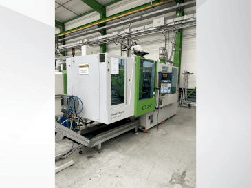Front view of Krauss Maffei 110-750 CX  machine