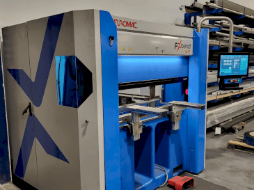 Front view of Euromac FXbend 1547  machine