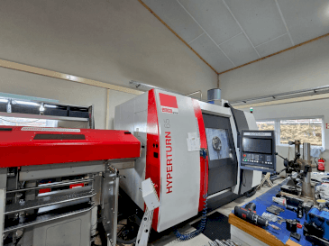 Front view of EMCO HYPERTURN 65-1300 DUOTURN machine