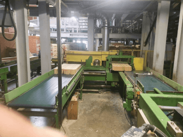 Front view of Grecon Dimter FDL-F 205/600/500  machine