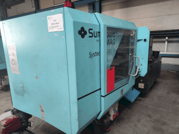 Front view of DEMAG Systec 160-520/430  machine