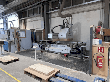 Front view of Weeke OPTIMAT BHC 550  machine