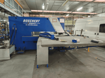 Front view of BOSCHERT Compact 1250 Rota  machine