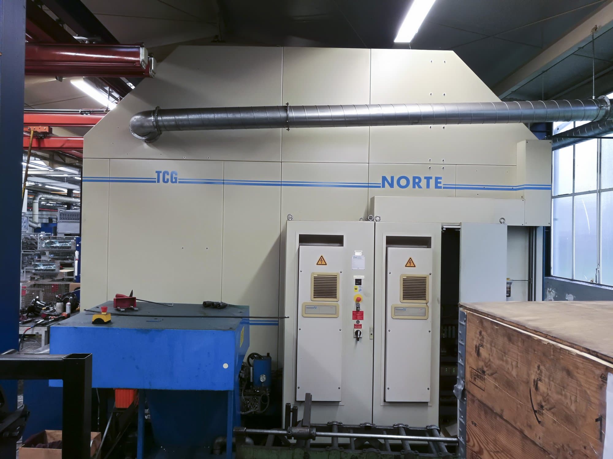 Front view of NORTE VHS 630 Machine