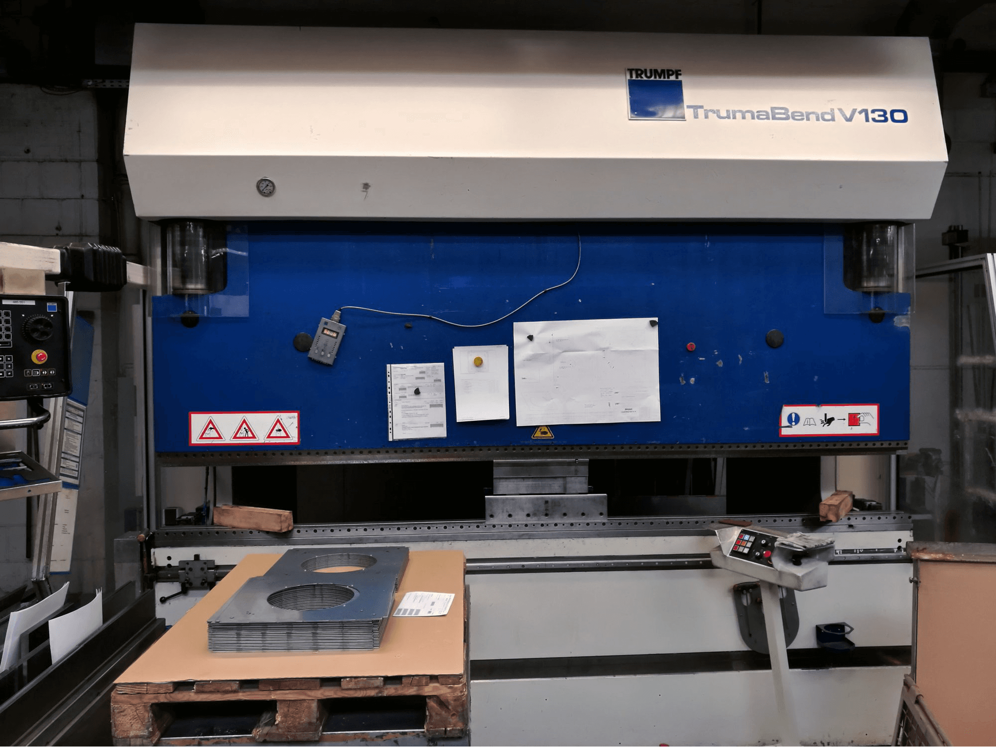 Front view of Trumpf TrumaBend V130 Machine