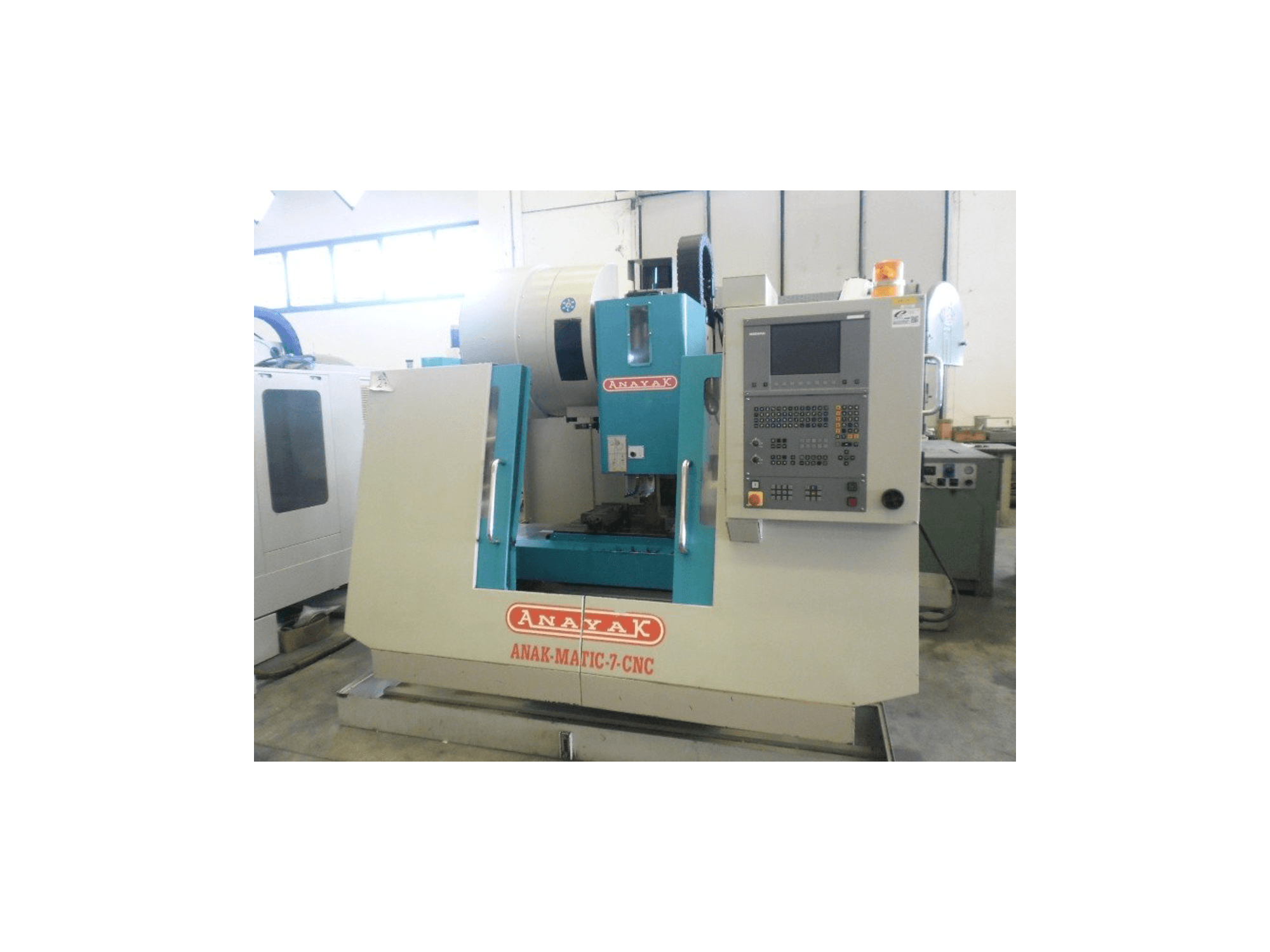 Front view of ANAYAK ANAK-MATIC 7 machine