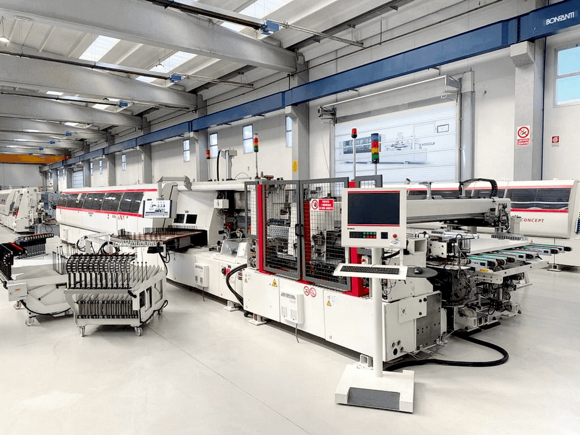 Front view of IMA NOVIMAT LASER System/I/R75/1110/R3 machine