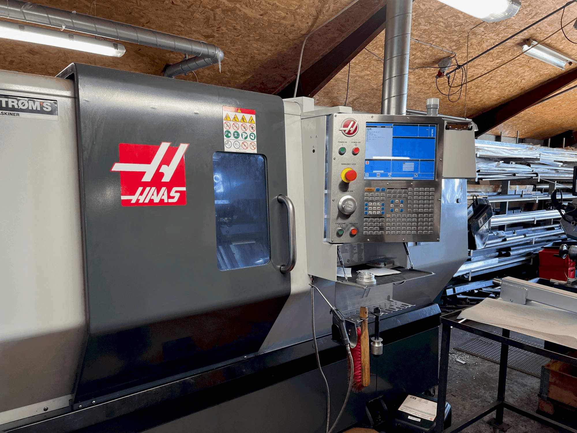 Front view of HAAS HAAS ST-30Y machine